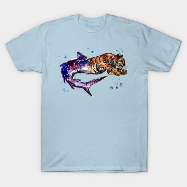 Tiger Shark T-Shirt by aquabun